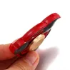 Punainen metallinen fidget spinner - stressiä estävä lelu