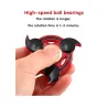 Punainen metallinen fidget spinner - stressiä estävä lelu