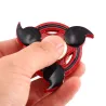 Rød metall fidget spinner - anti-stress leketøy