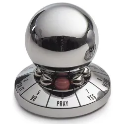 Öde / förutsägelse / beslut boll - metall fidget spinner - anti-stress leksak