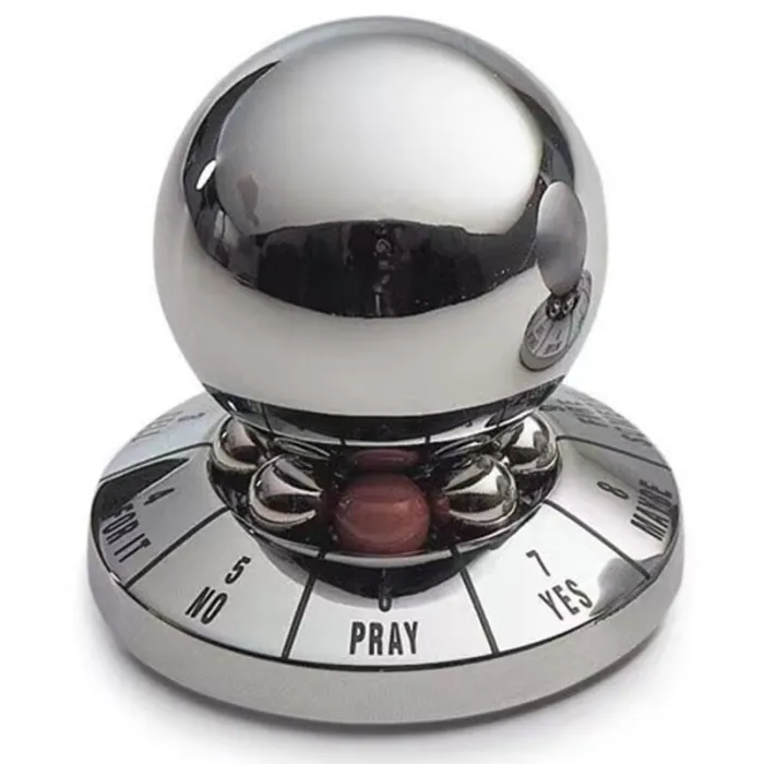 Öde / förutsägelse / beslut boll - metall fidget spinner - anti-stress leksak