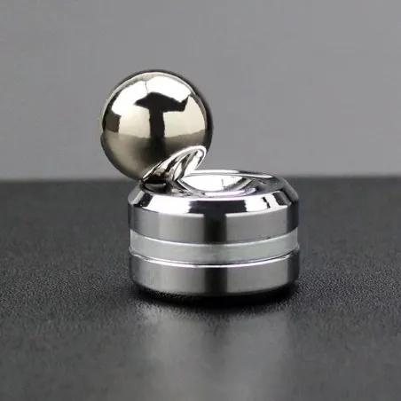 Fidget spinner de metal - descompressão / cinética / bola rotativa - brinquedo anti-stress