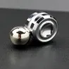 Metal fidget spinner - dekompresjon / kinetisk / roterende ball - anti-stress leketøy