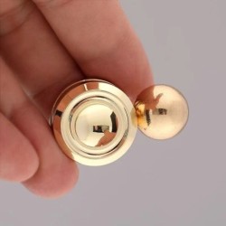 Metalen fidget spinner - decompressie / kinetische / roterende bal - anti-stress speelgoedFidget-spinner
