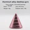Metalen kegel - roterende fidget spinner - antistress speelgoedFidget-spinner