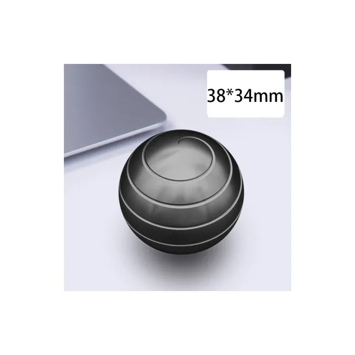 Metalkugle - roterende fidget spinner - anti-stress legetøj