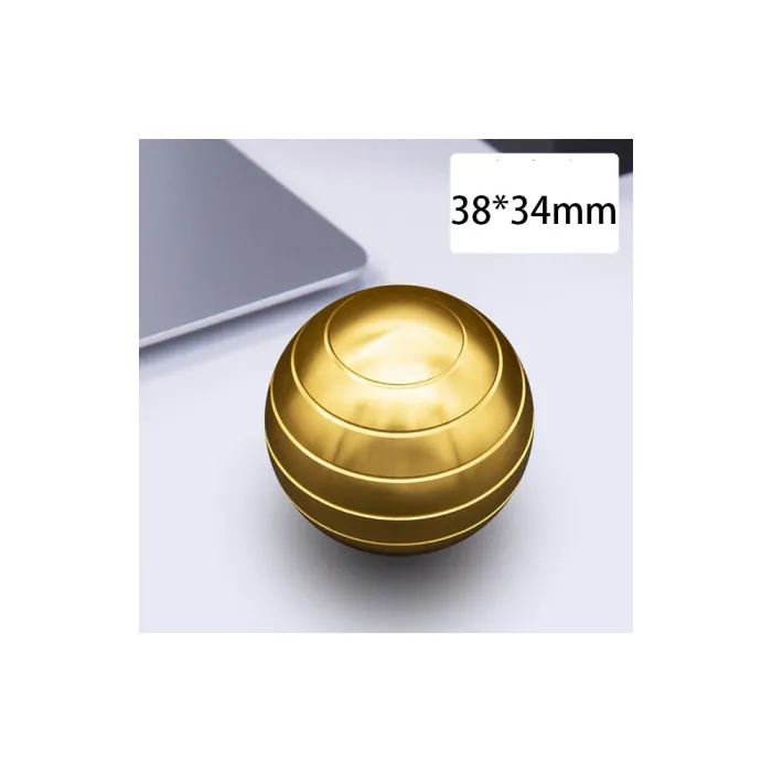 Metalkugle - roterende fidget spinner - anti-stress legetøj