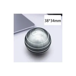 Metalkugle - roterende fidget spinner - anti-stress legetøj
