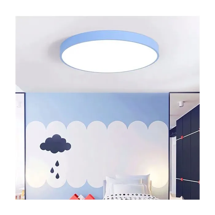 Plafonnier rond moderne - LED - 12W - 18W - 24W - 36W - 48W