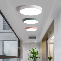 Lâmpada de teto redonda moderna - LED - 12W - 18W - 24W - 36W - 48W