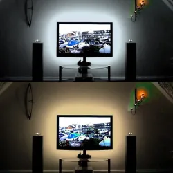 LED USB strip light - TV bakgrundsbelysning - SMD 3528 - 5V - 50cm - 1m - 2m - 3m - 4m - 5m