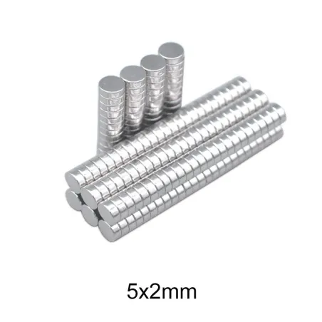 N35 - neodymium magnet - strong disc - 5mm * 2mm - 50 piecesN35