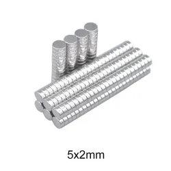 N35 - neodymium magnet - strong disc - 5mm * 2mm - 50 piecesN35
