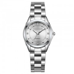 CHRONOS - Quartz watch with rhinestones - stainless steel - waterproofWatches