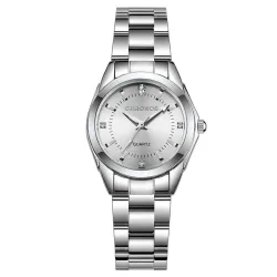 CHRONOS - Quartz watch with rhinestones - stainless steel - waterproofWatches