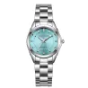 CHRONOS - Montre à quartz avec strass - acier inoxydable - étanche