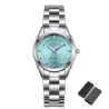 CHRONOS - Quartz watch with rhinestones - stainless steel - waterproofWatches