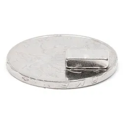 N52 - magnes neodymowy - mocny prostokątny blok - 10mm * 5mm * 2mm - 50 sztukN52