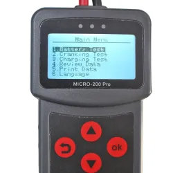 MICRO-200 PRO - digital bilbatteritestare - analysator - 12V - 24V