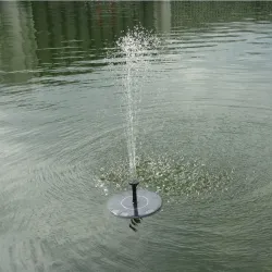 14W - fontaine de bassin flottante solaire - pompe à eau
