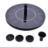14W - solenergi flytende damfontene - vannpumpe