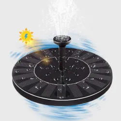 14W - solenergi flytende damfontene - vannpumpe