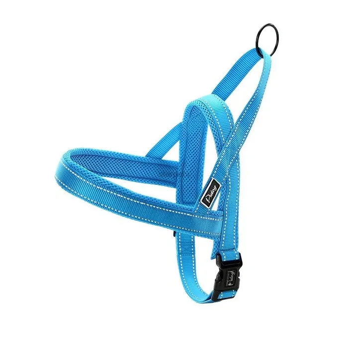 Reflekterende nylon hundesele - vest - hurtig pasform