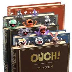 3D-Lesezeichen - in Tierform - für Bücher / Hefte