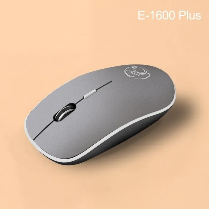 Wireless optical mouse - with USB receiver - ergonomic - silent - 2.4Ghz - 1600 DPIMouses
