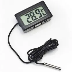Digitale thermometer - LCD-display - sondesensorAquarium