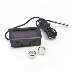 Digitale thermometer - LCD-display - sondesensorAquarium