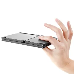 Faltbare Bluetooth-Tastatur - mit Touchpad - ultradünn