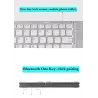 Foldable Bluetooth keyboard - with touchpad - ultra thinKeyboards