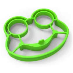 Frog - fried egg moldEgg shapers