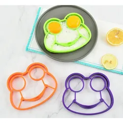 Frog - fried egg moldEgg shapers