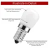 3W - E14 - AC 220V - LED - żarówka do lodówki - 2 sztukiE14