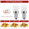 3W - E14 - AC 220V - LED - kjøleskapspære - 2 stk.