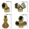Havesprøjte - dyse - sprinkler - havevanding - messing - 1/2/3/4 huller