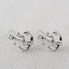Boat anchor - silver cufflinksCufflinks