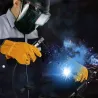Gants de sécurité / travail - ignifuges - cuir de vache - pour le soudage / brasage