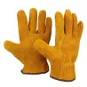 Gants de sécurité / travail - ignifuges - cuir de vache - pour le soudage / brasage