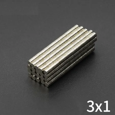N35 - aimant néodyme - mini disque puissant - 3mm * 1mm