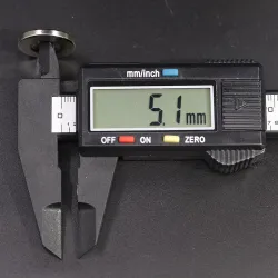 N35 - aimant néodyme - disque puissant - 20 mm * 3 mm - avec trou de 5 mm
