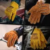 Gants de sécurité / travail - extensibles - coupe du bois / jardinage - cuir