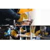 Gants de sécurité / travail - extensibles - coupe du bois / jardinage - cuir