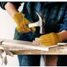 Gants de sécurité / travail - extensibles - coupe du bois / jardinage - cuir