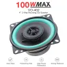Universal bilkoaxialhögtalare - Hifi - fullt sortiment - 2-vägs montering - 100W