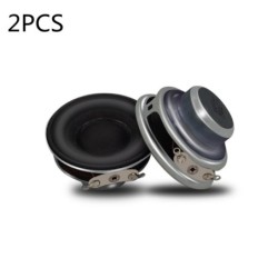 Universal lydhøjttaler - fuld rækkevidde - Bluetooth-kompatibel - 40 mm - 4 Ohm - 5W - 2 stk.