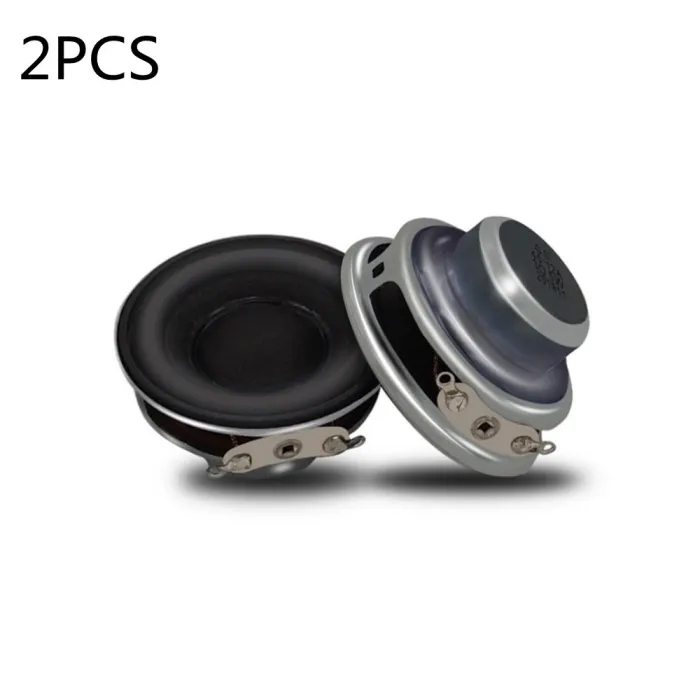 Uniwersalny głośnik audio - pełnozakresowy - kompatybilny z Bluetooth - 40mm - 4 Ohm - 5W - 2 sztukiGłośniki