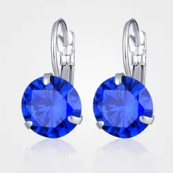 Elegante øreringe - med cubic zirconia